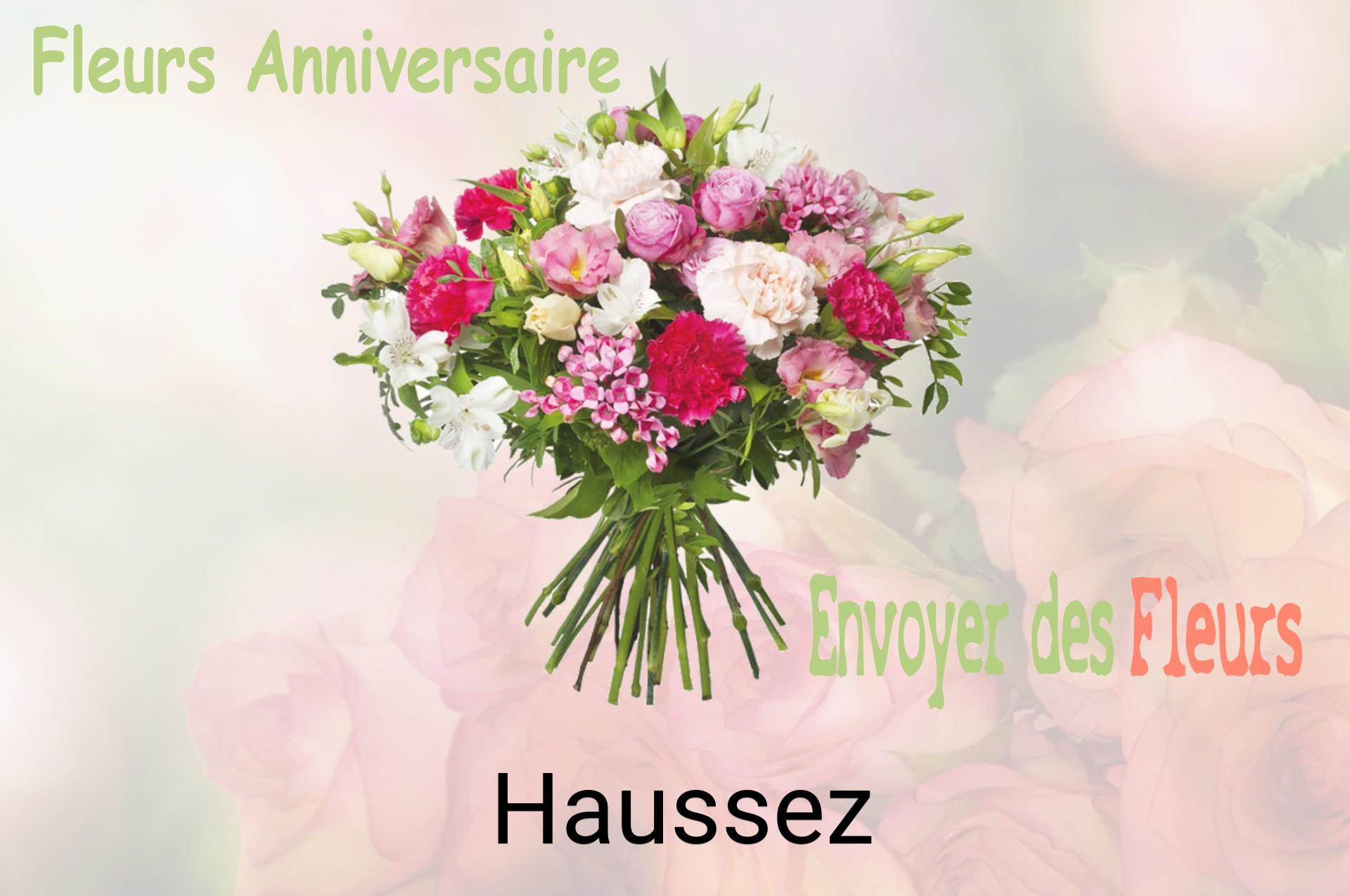 Bouquet de fleurs d’anniversaire livré à Haussez